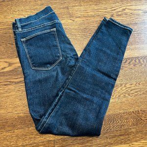 FRAME denim le high skinny 28 like new